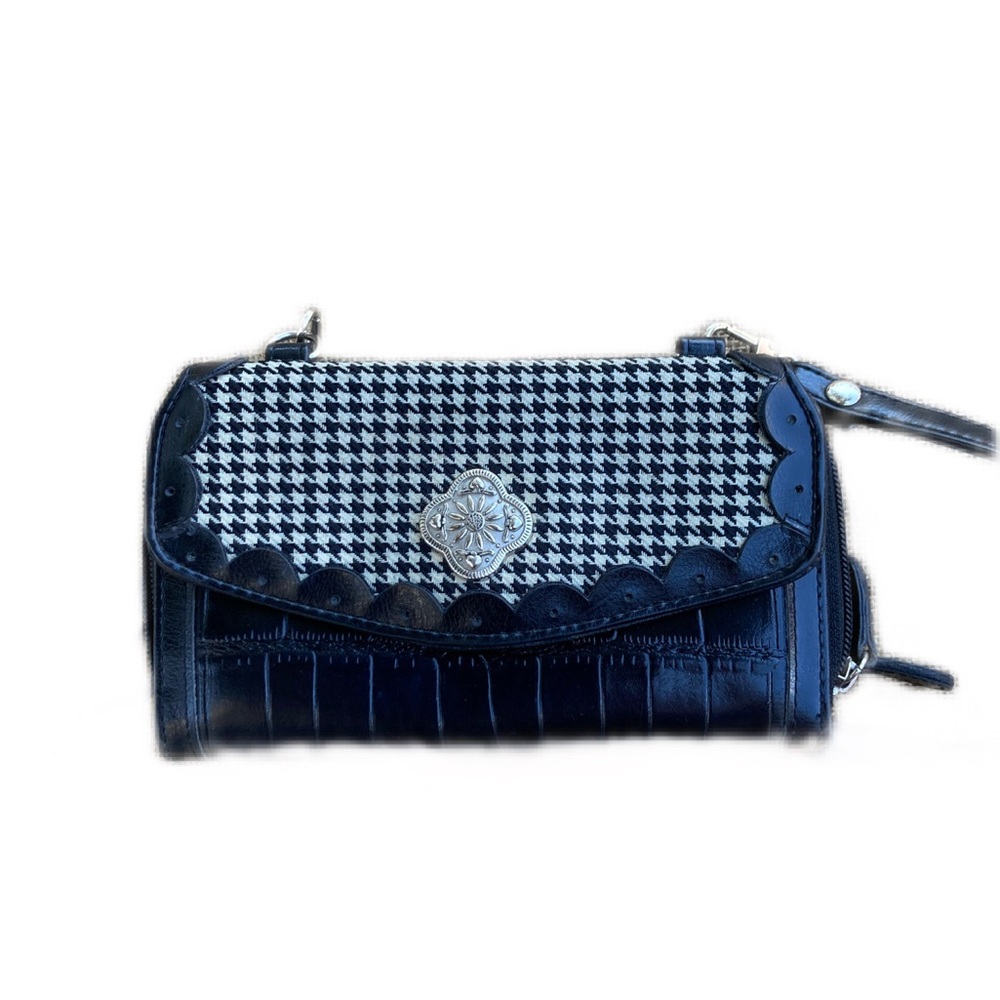M. C. Marc Chantal wallet with crossbody strap